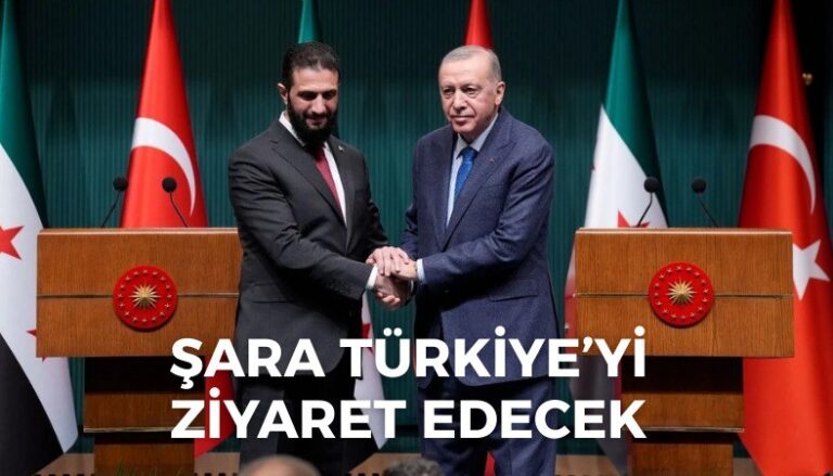 Suriye Cumhurbaşkanı Ahmed Şara Yeniden Türkiye’yi Ziyaret Edecek