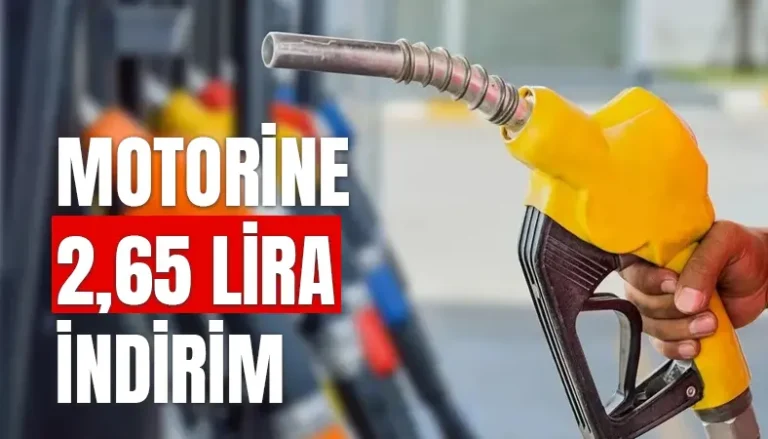 Motorinde 2 Lira 64 Kuruş Yolda