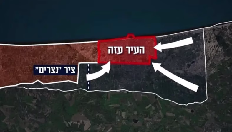 İsrail İşgal Planını Uygulamaya Başladı, Gazze’yi Kuşattı